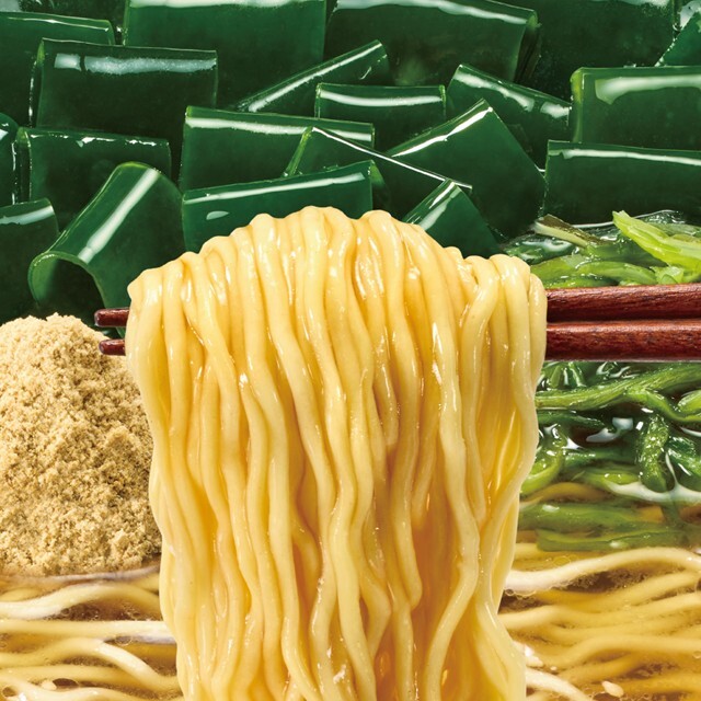 わかめオールスター わかめラーメン しょうゆ12食 ケース販売
