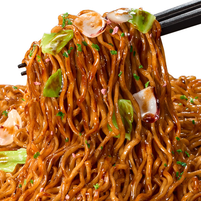 【調理イメージ】スーパーカップ大盛り　いか焼そばスーパーカップ大盛り　いか焼そば