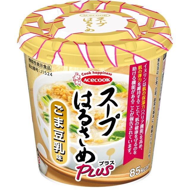 スープはるさめプラス　ごま豆乳味