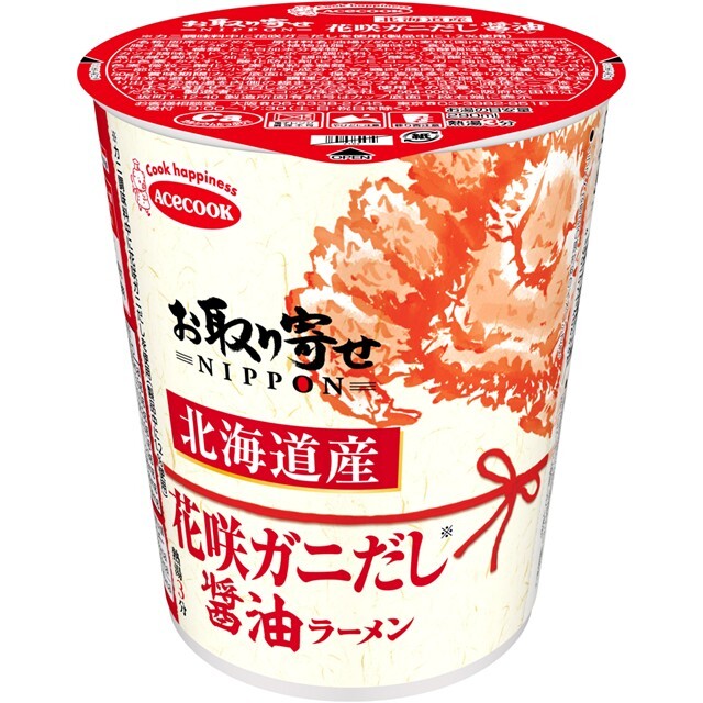 お取り寄せNIPPON　北海道産花咲ガニだし醤油ラーメン