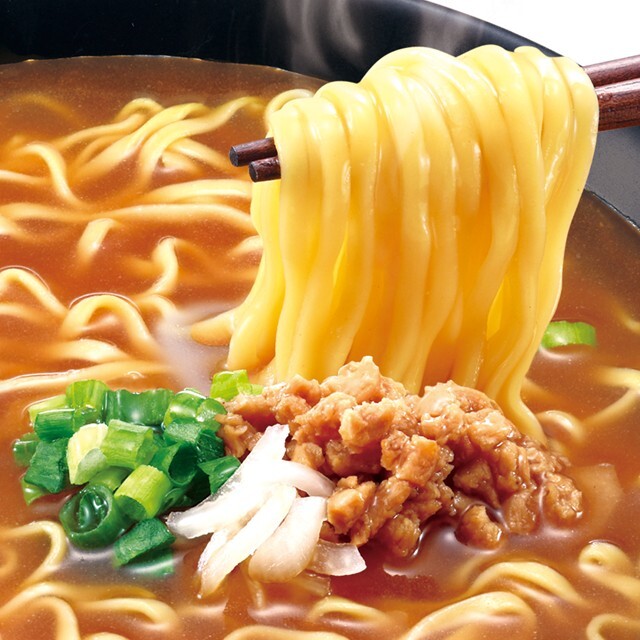 【調理イメージ】タテ型　飲み干す一杯　ホタテだし醤油バター味ラーメン