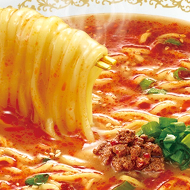 【調理イメージ】タテ型　飲み干す一杯　担担麺