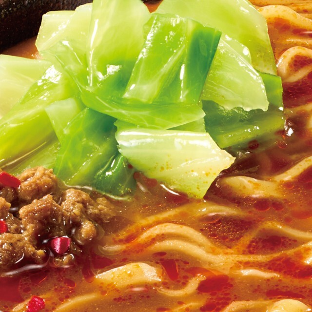 【調理イメージ】ぶっとメン　濃辛タンメン　大盛り