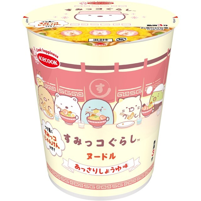 すみっコぐらしヌードル　あっさりしょうゆ味