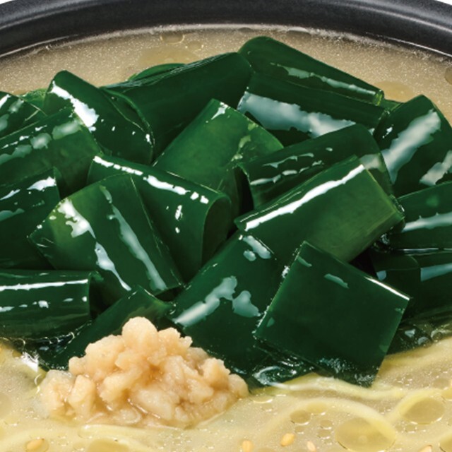 【調理イメージ】わかめラーメン　牛骨コムタン味