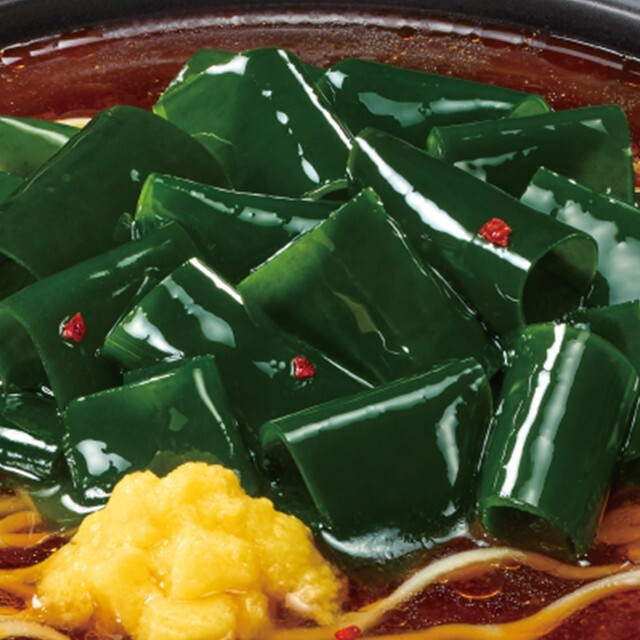 【調理イメージ】わかめラーメン　旨辛ユッケジャン味