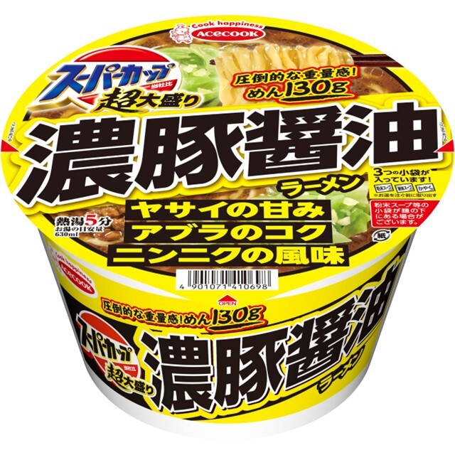 スーパーカップ超大盛り　濃豚醤油ラーメン