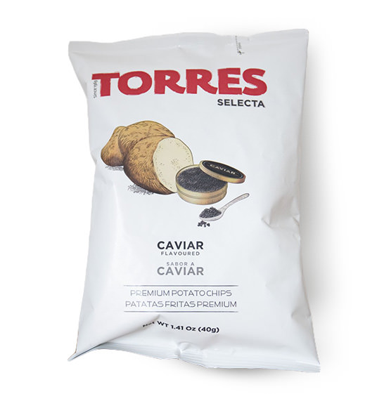 トーレス　キャビア風味　ポテトチップス【常温】