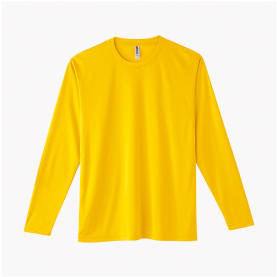 【Printstar】3.5オンス インターロック ドライ長袖Tシャツ #00352