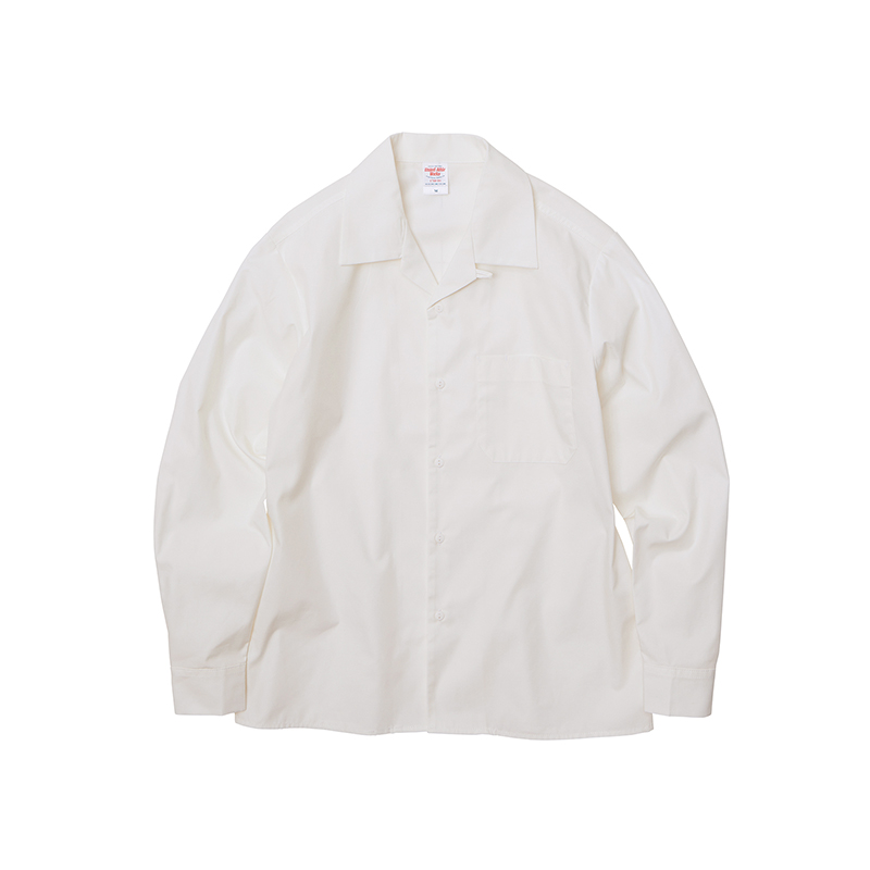【UnitedAthle】 [1760-01] T/C オープンカラー ロングスリーブ シャツ 全4色【在庫限り】