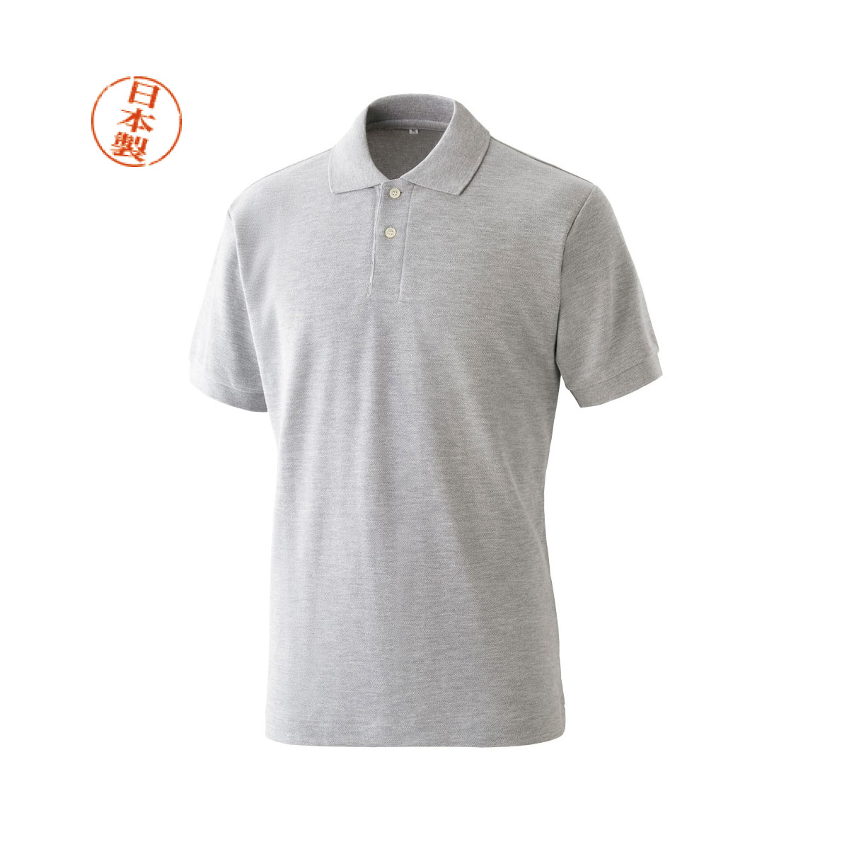 【m's PROJECT】国産ちょうちん袖ポロ(日本製＜全11色＞［3380］