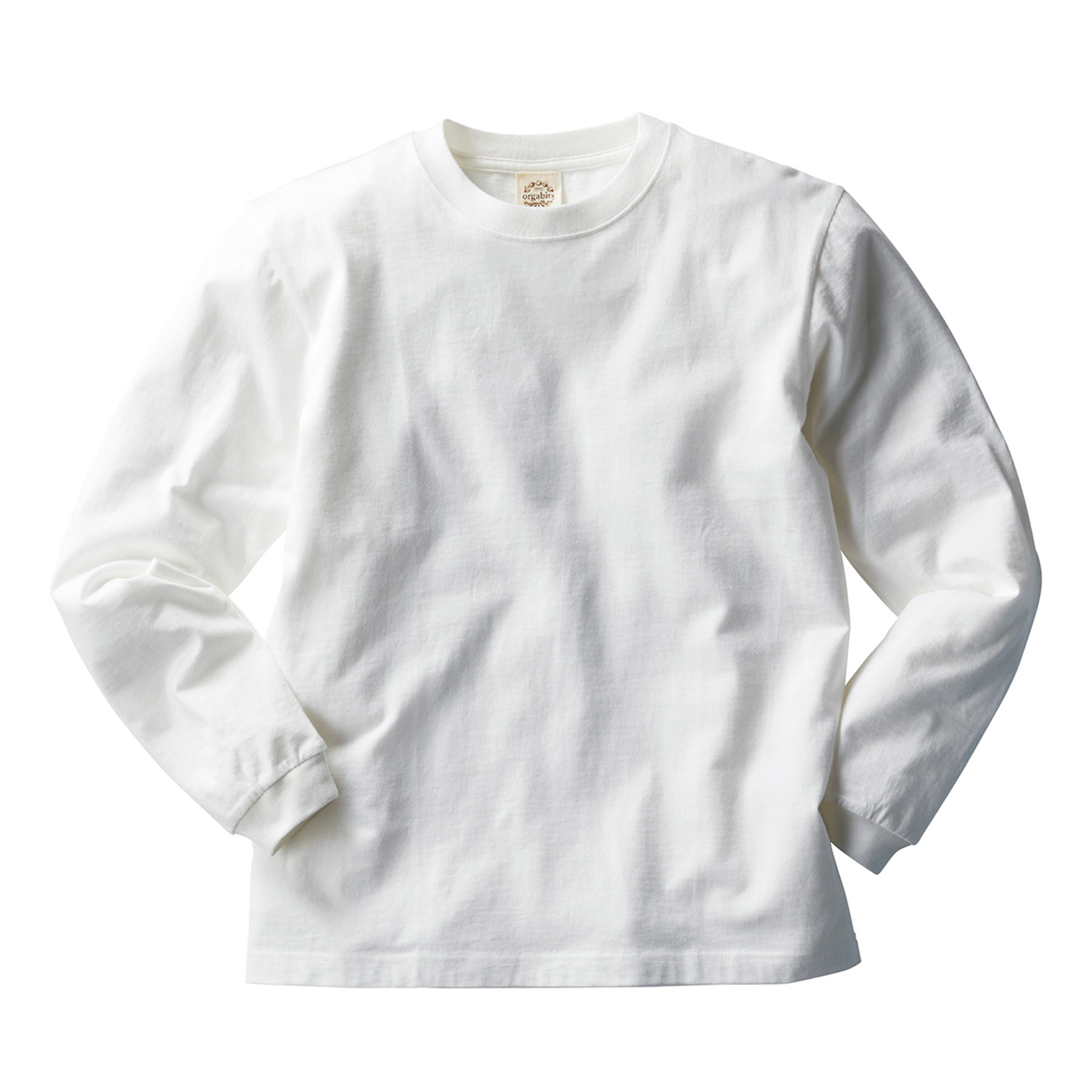 【TRUSS】OGL-914 オーガニックコットン長袖Tシャツ [SDGs] [ORGABITS]