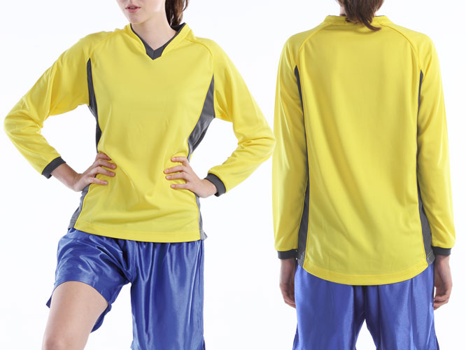 【Wundou】 ベーシックロングスリーブサッカーシャツ #P1930