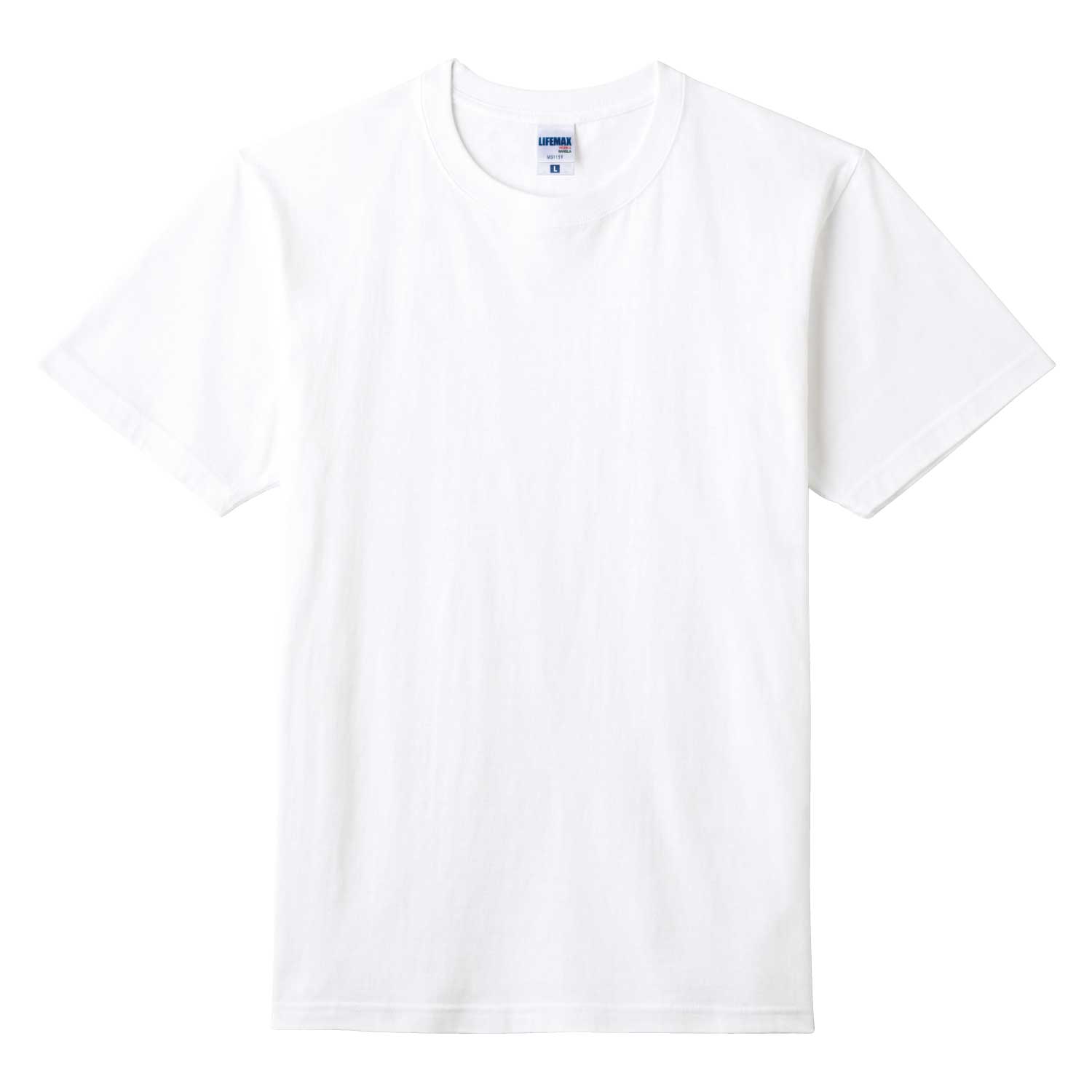 【LIFEMAX】6.2オンスヘビーウエイトTシャツ（ポリジン加工）  [MS1159]