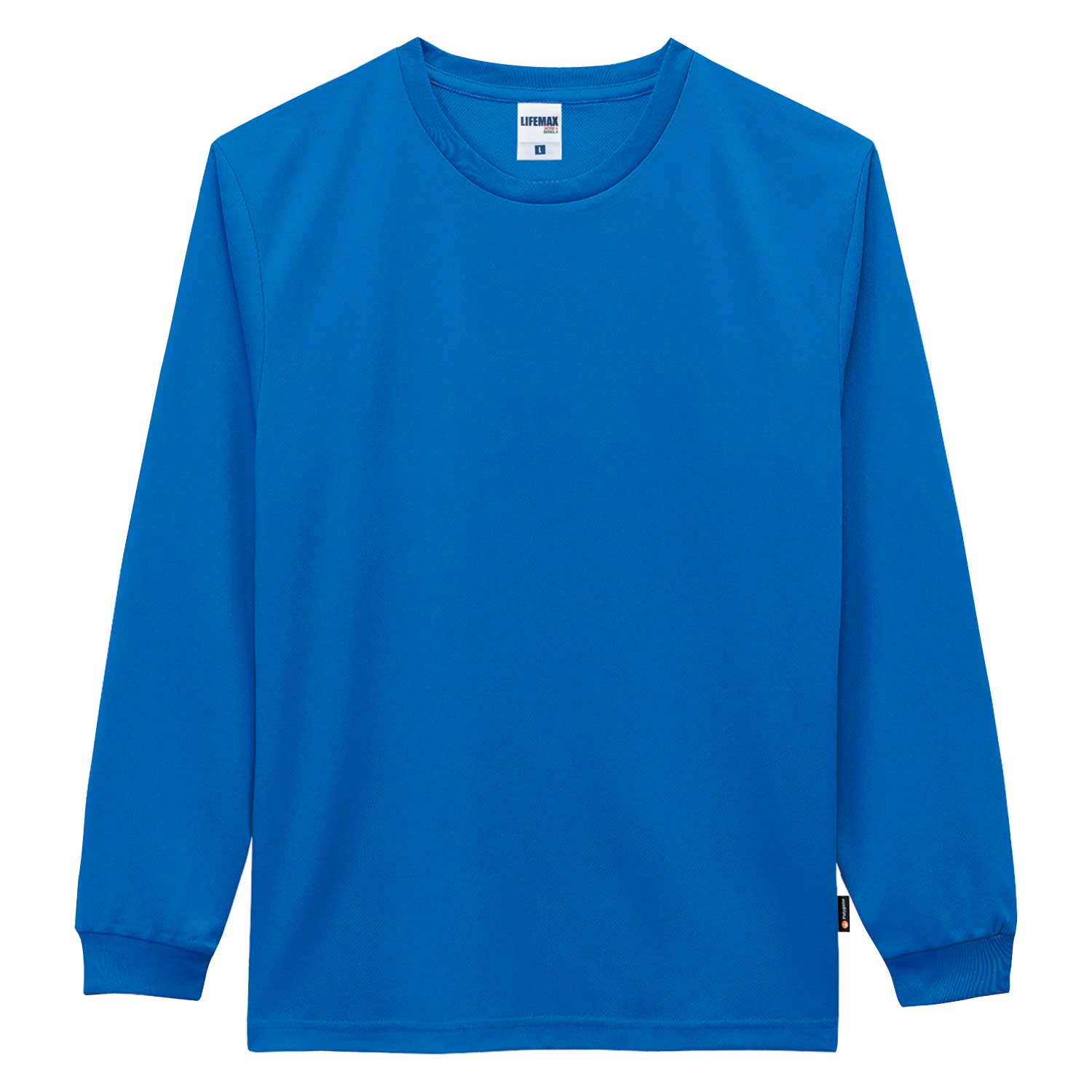 【LIFEMAX】4.3オンスドライロングスリーブTシャツ（ポリジン加工）  [MS1609]