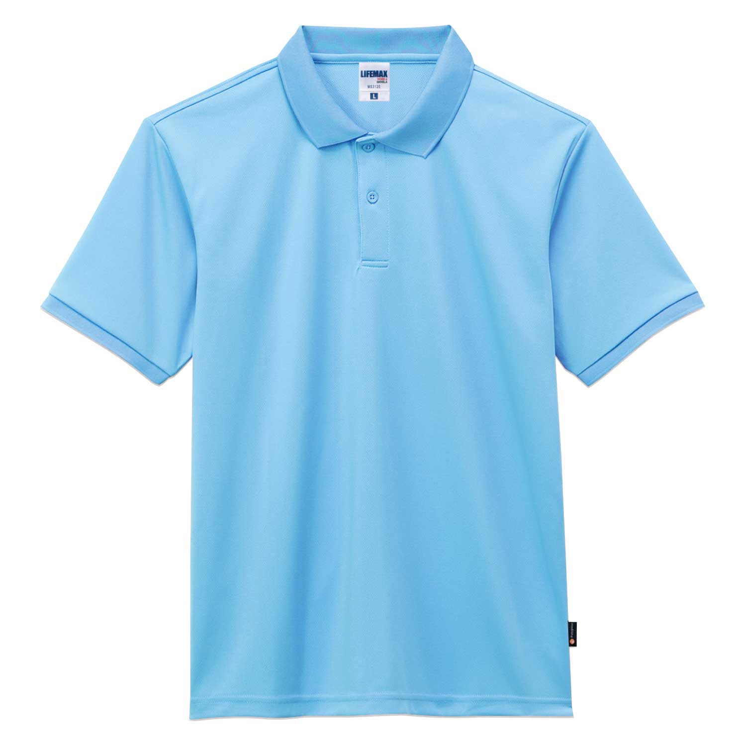 【LIFEMAX】ベーシックドライポロシャツ（ポリジン加工）  [MS3120]