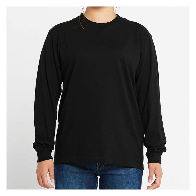 【Printstar】（5.6oz）ヘビーウェイトＬＳ－Ｔシャツ [00110-CLL] 　レディスモデル　フロント