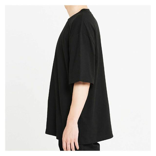 【Printstar】（5.6oz）ヘビーウェイトビッグＴシャツ [00113-BCV]　メンズモデル　サイド