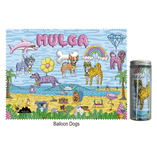 05BalloonDogs　 転写クロスMULGA（モルガ）大判