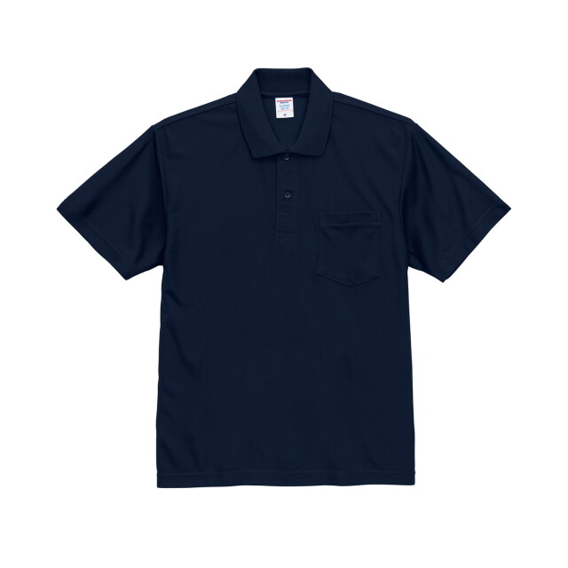 4.7オンス スペシャル ドライ カノコ ポロシャツ（ポケット付）（ローブリード）