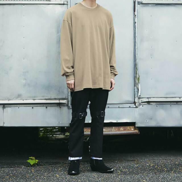 【UnitedAthle】 [4422-01]9.1オンス マグナムウェイト ビッグシルエット ロングスリーブ Tシャツ（2.1インチリブ）