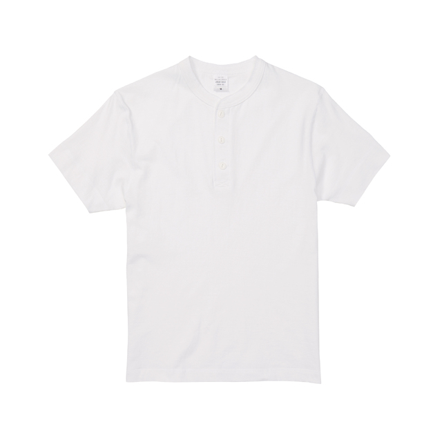 【UnitedAthle】 [5004-01] 5.6オンス ヘンリーネック Tシャツ 全2色
