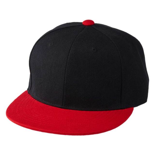 UnitedAthle】 [9664-01] フラットバイザー スナップバック キャップ