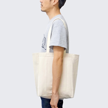 【BAGS】14oz内ポケット付トートバッグ　＜全6色＞