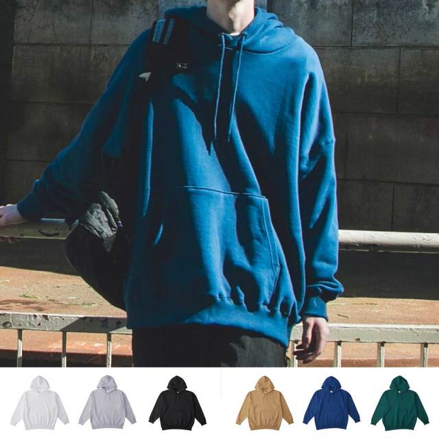 【TRUSS】レギュラーウェイト ビッグシルエット P/Oパーカ　10oz [BP2281]