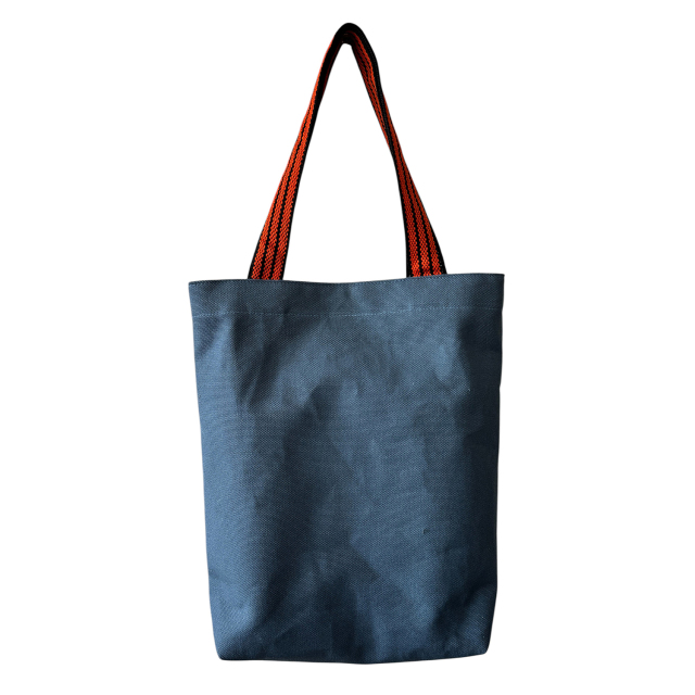 8号帆布生地トートバッグ　ブルーグレー