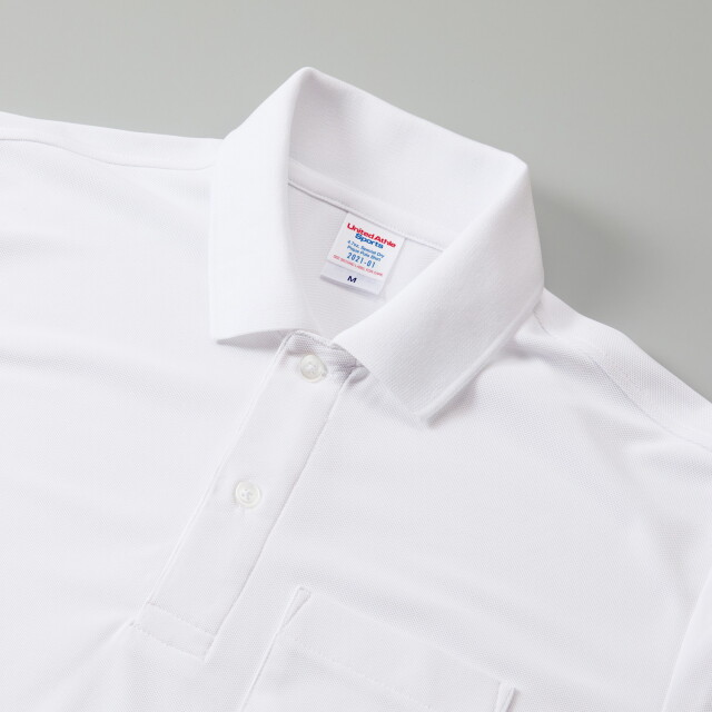 4.7オンス スペシャル ドライ カノコ ポロシャツ（ポケット付）（ローブリード）