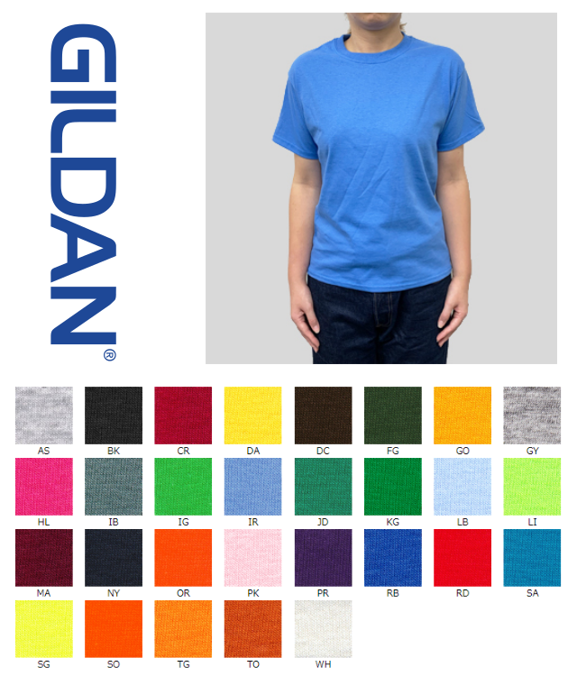 【GILDAN】ウルトラコットン ユースTシャツ[GILD-T200B]
