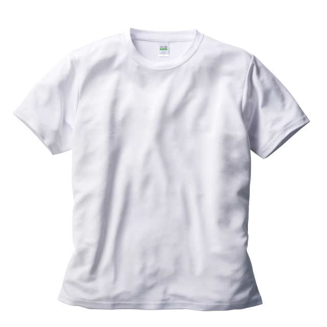 リサイクルポリエステルTシャツ