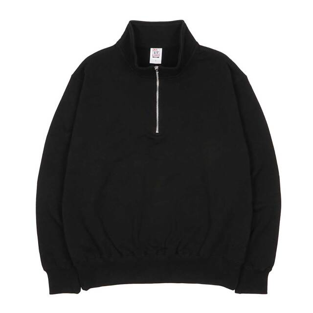 【TRUSS】レギュラーウェイトハーフジップスウェットシャツ　10oz [SH2253]