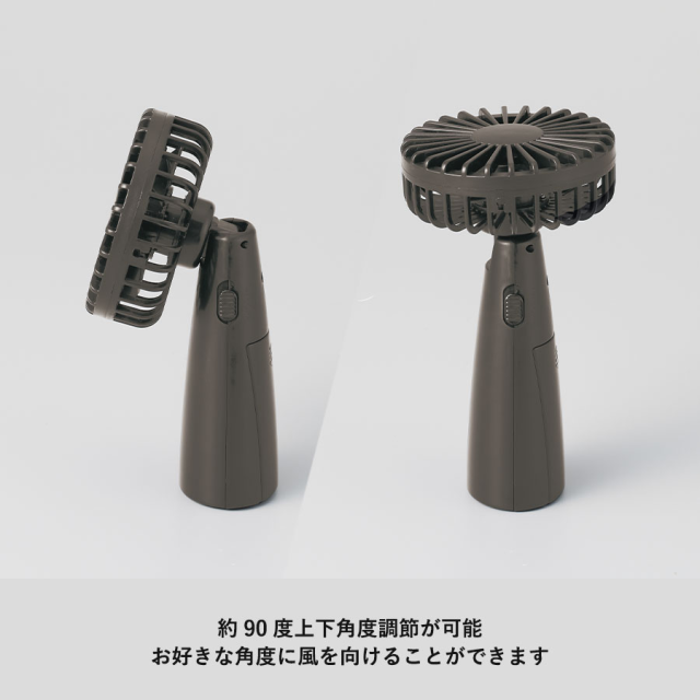 ポータブル首かけハンディファン