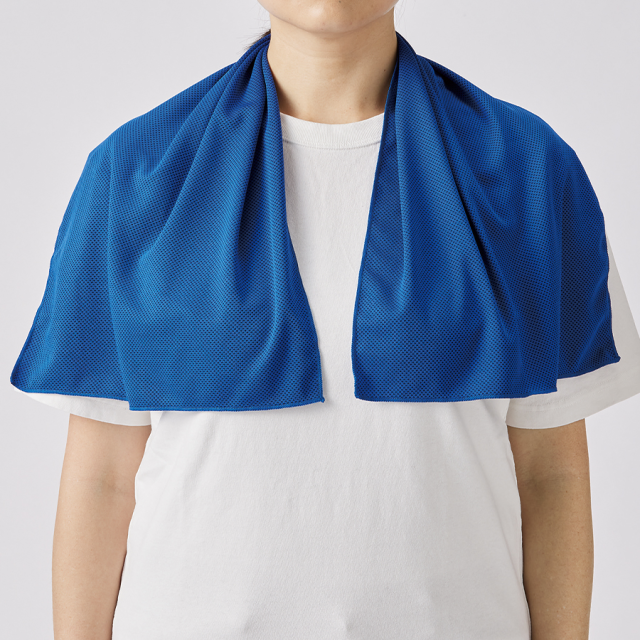 涼感フェイスタオル（巾着付）