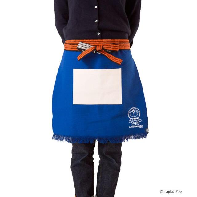 日本製】コラボ商品！プリント帆前掛け 「ドラえもん」 カフェ