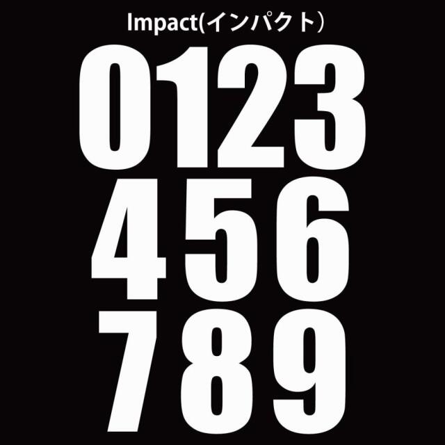 ナンバー　インパクト