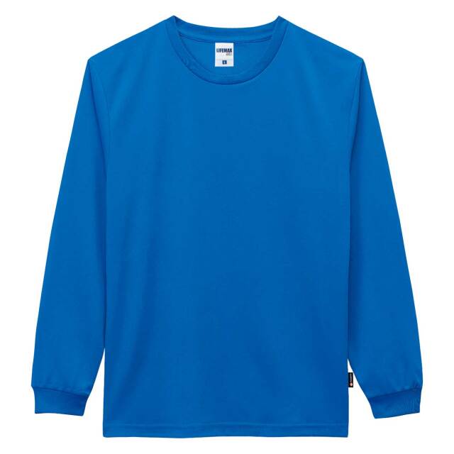 【LIFEMAX】4.3オンスドライロングスリーブTシャツ（ポリジン加工）  [MS1609]