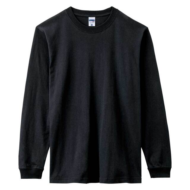 【LIFEMAX】6.2オンスヘビーウエイトロングスリーブTシャツ（ポリジン加工）  [MS1611]