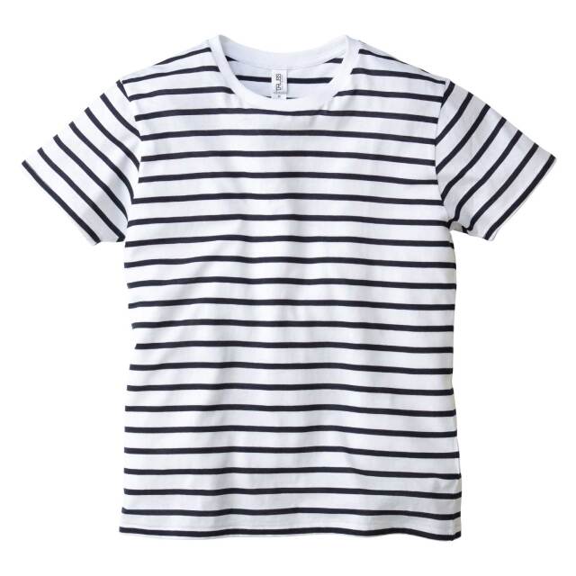 【TRUSS】（4.3oz） ナローボーダー Tシャツ  [SNB-141]