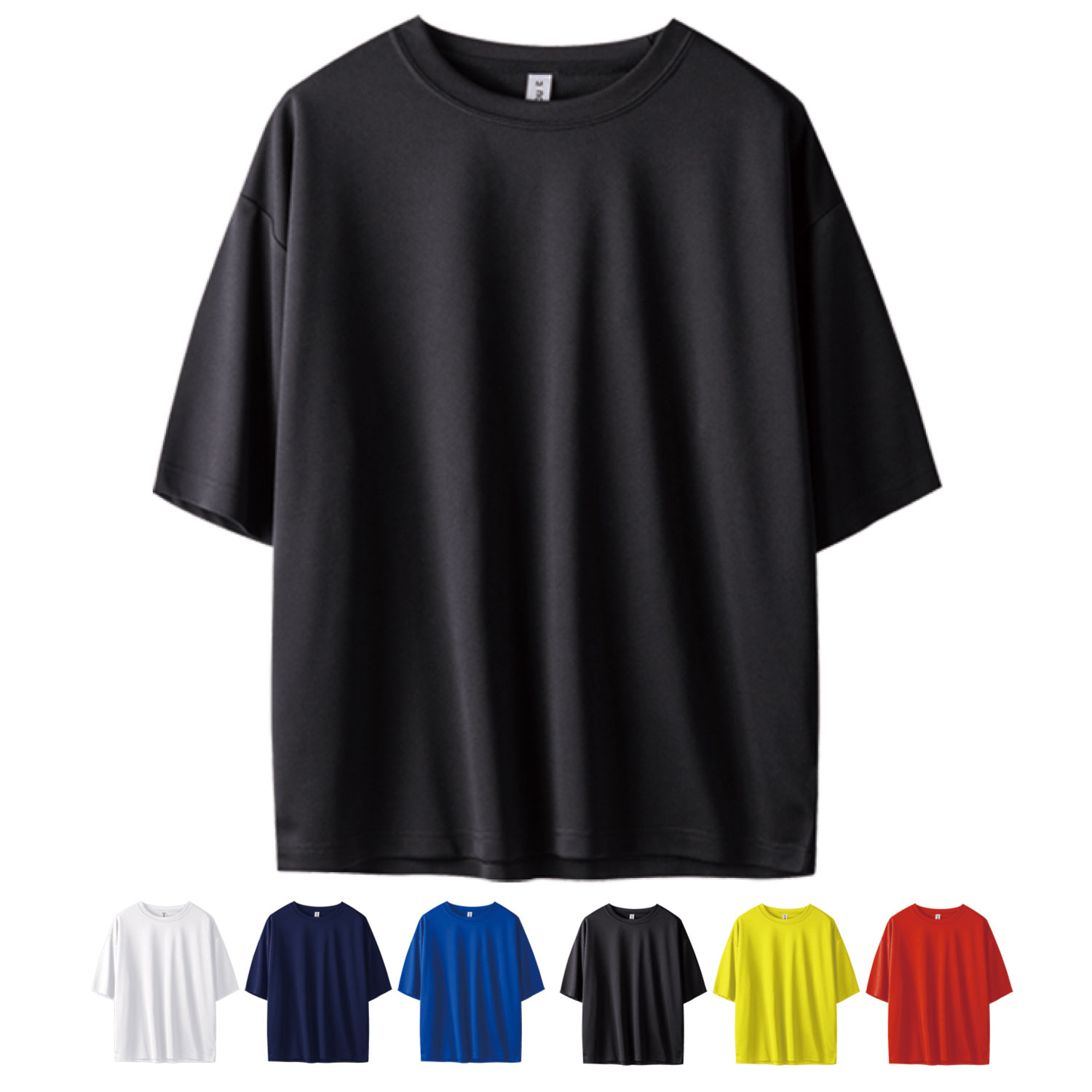 【Wundou】 ストリートTシャツ P321 ドライ 速乾 ビッグシルエット ダンス スポーツ 8サイズ 6カラー#P321