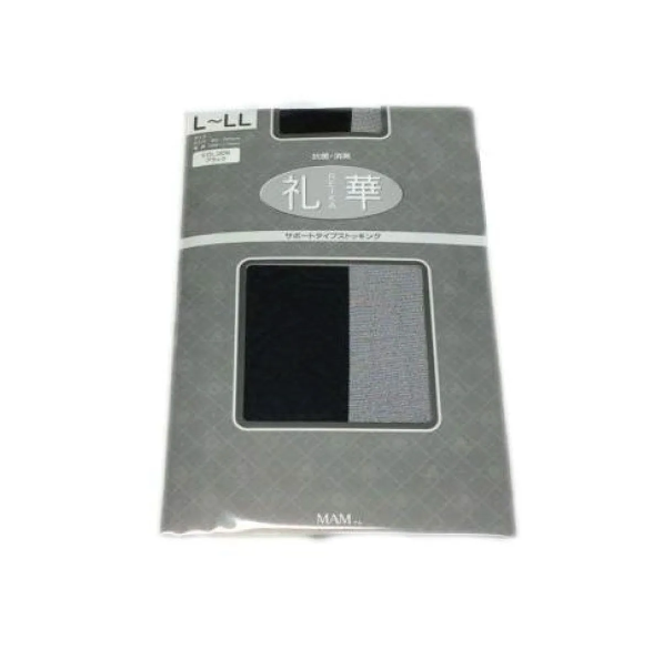 MAM(マム）サポートタイプストッキング 「礼華」 礼装用（ブラック）M-L/L-LL