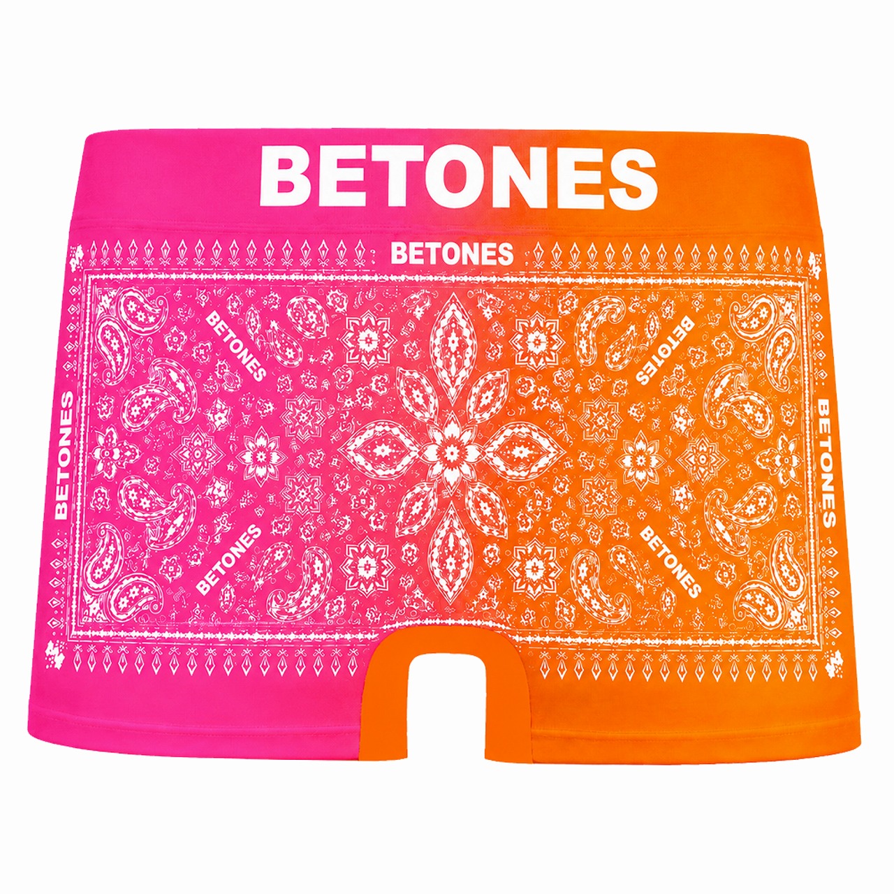 BETONES（ビトーンズ）/BANDANA2（PINK×ORANGE)