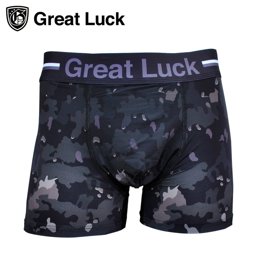 Great Luck(Designed in Japan）/グレイトラック カモフラ柄(ブラック)