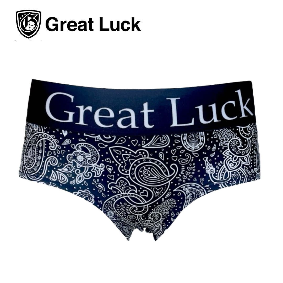 Great Luck(Designed in Japan）/【レディース】グレイトラック ペイズリー （WHITE）