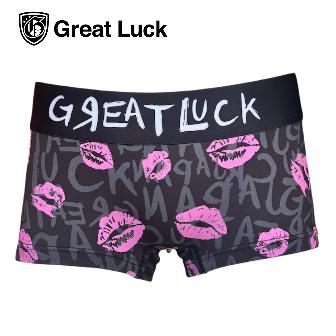 Great Luck(Designed in Japan）/ 【レディース】グレイトラック lips(ブラック)-リップス-