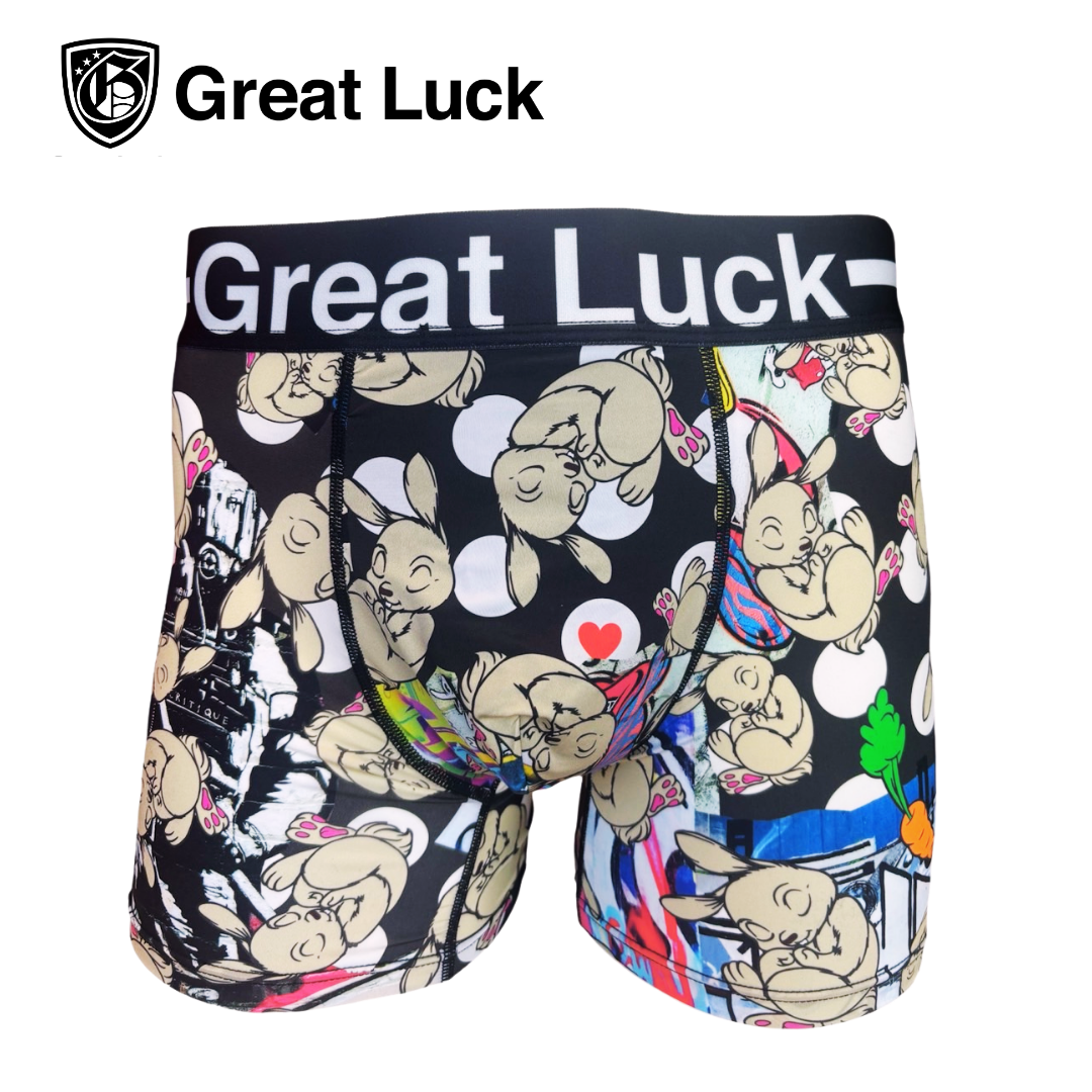 Great Luck(Designed in Japan）/グレイトラック ラビット（BLACK WHITE）