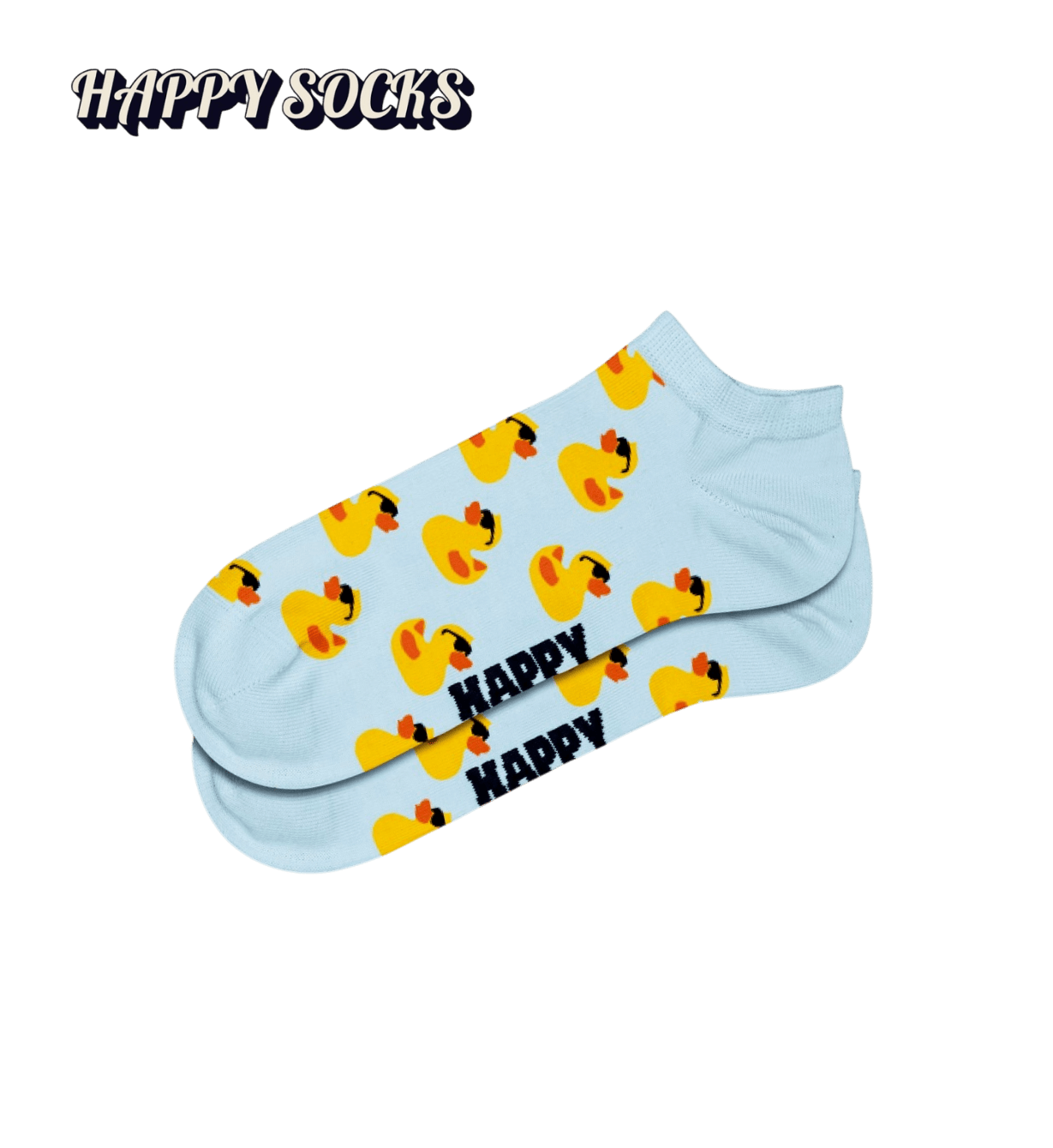 Happy Socks(ハッピーソックス)/スニーカー丈ソックス（ラバーダック）