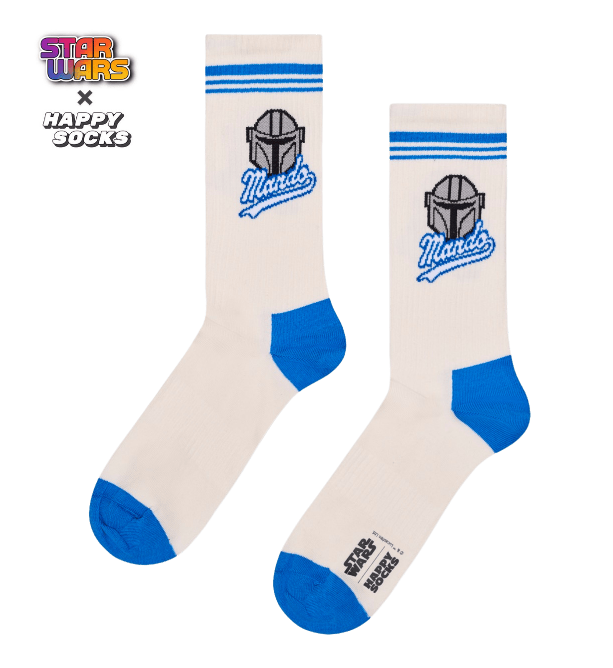 Happy Socks(ハッピーソックス)/STAR WARS スポーツソックス（スターウォーズ MANDO）